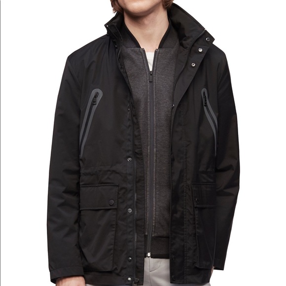 calvin klein nylon field jacket